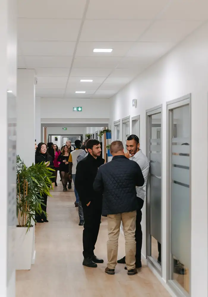 Le nouveau bâtiment de Suptertiaire dans le bâtiment King Charles à Lyon