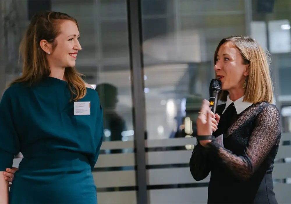 Charlotte Lepoutre et Teodora Pandova, directrices du campus de Lyon