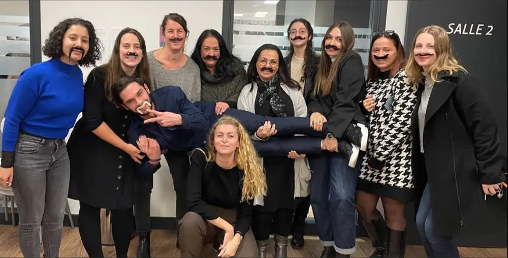 Les équipes de Suptertiaire participent au movember