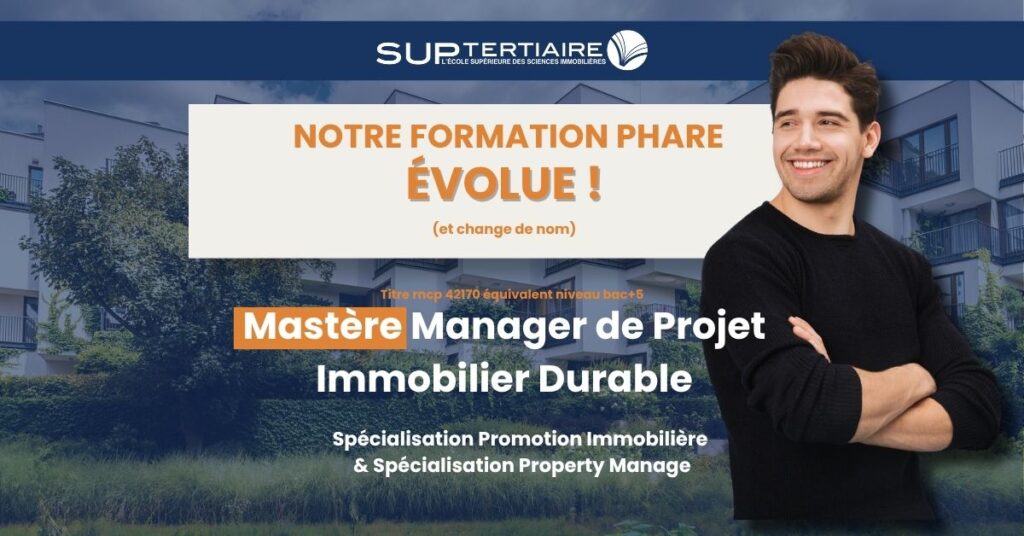 Nouveau Mastère Manager de Projet Immobilier